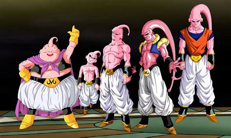 majin buu flaco|Todas las transformaciones de Boo (Majin Boo) en。